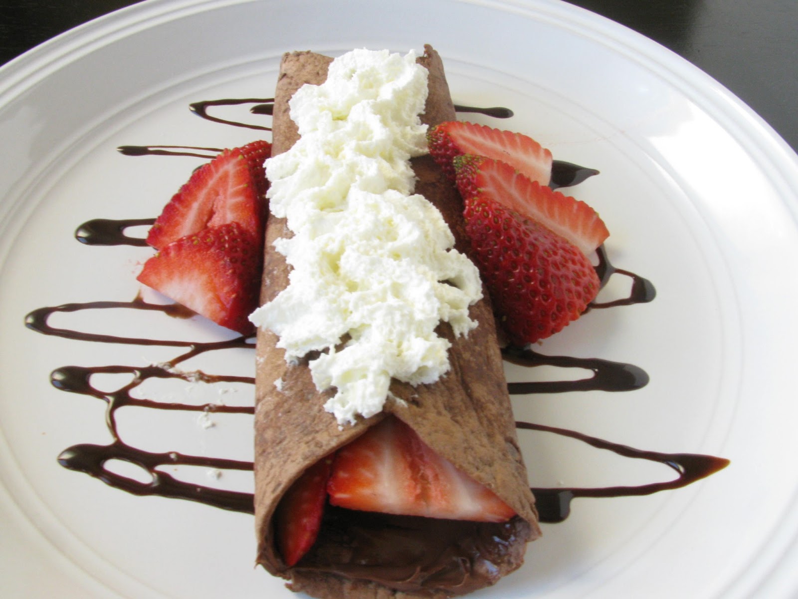MOMMY ON DEMAND Chocolate Strawberry Dessert Wrap
